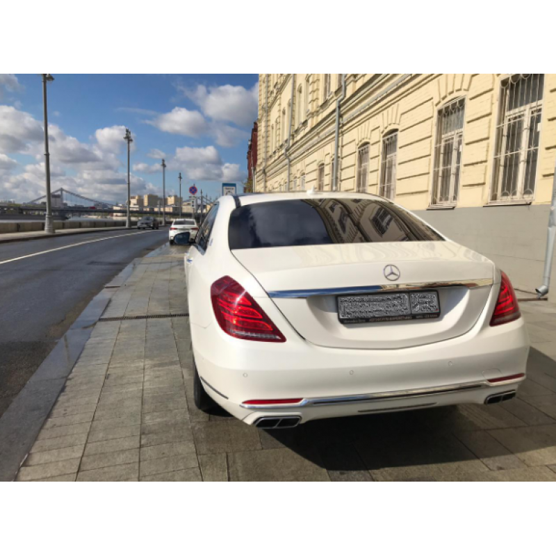 Аренда Mercedes S-Classe Maybach 2017 белый с водителем